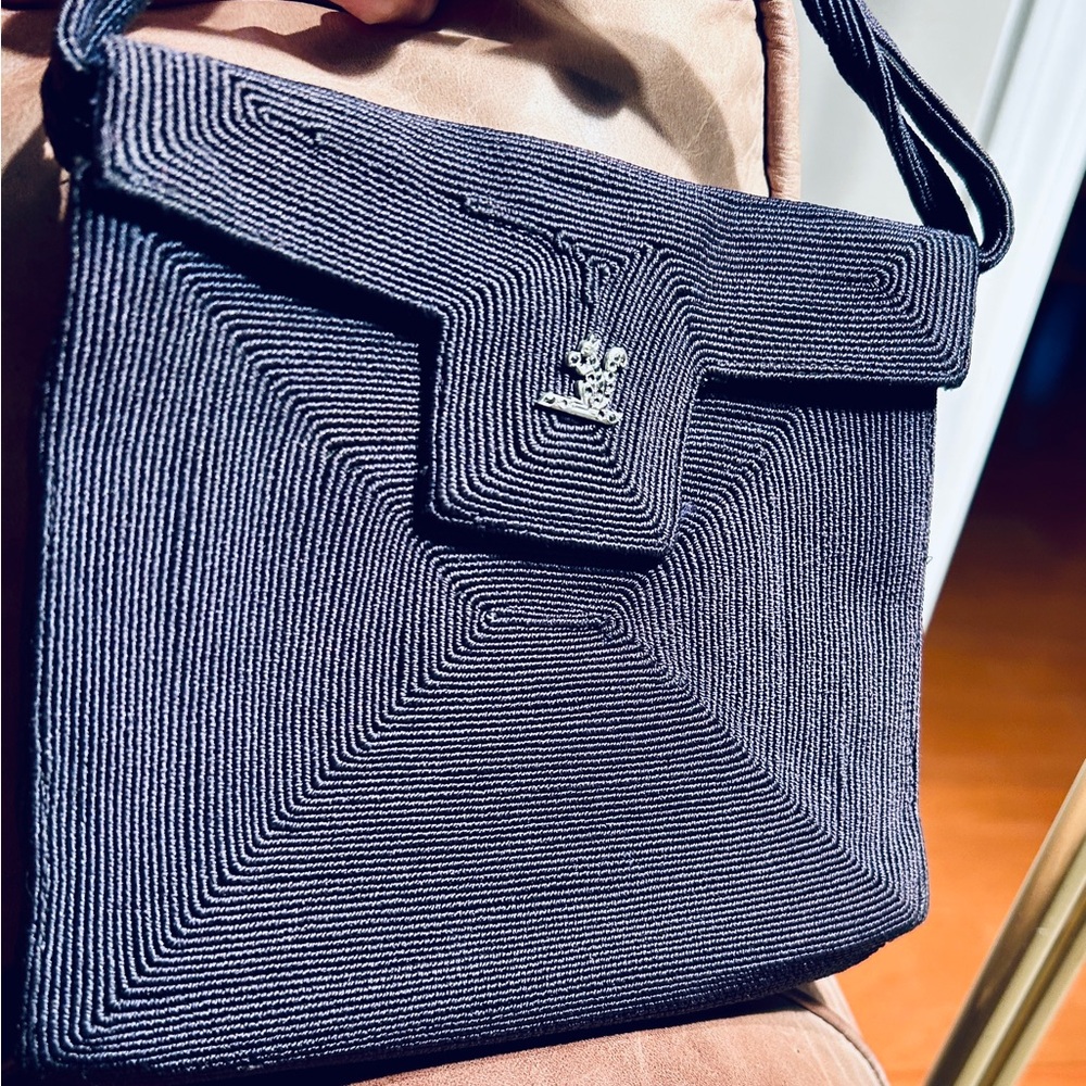 Vintage Blue Corda Bag